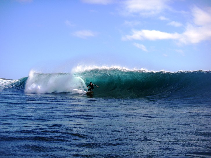 Lysande dag i Jervis bay.. Foto: Jakob Andersson. Åkare: ...
