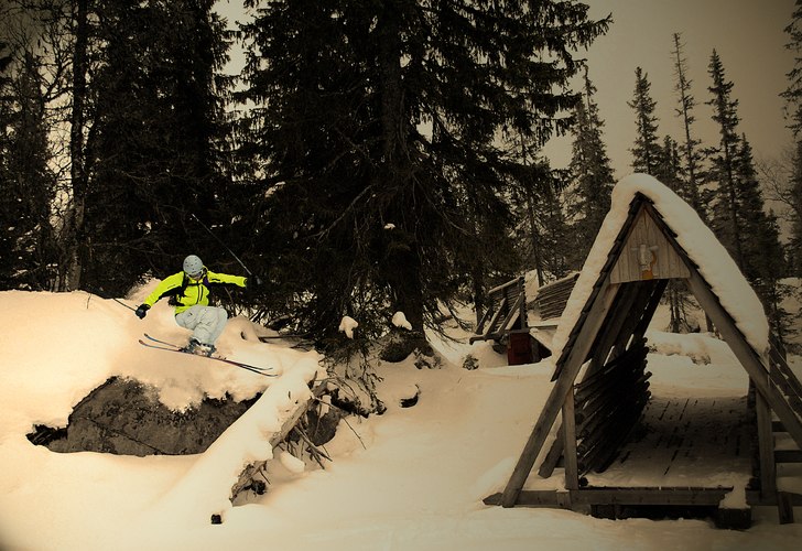 säsong 09/10. Foto: Calle Johansson. Åkare: Andreas Isaksson.