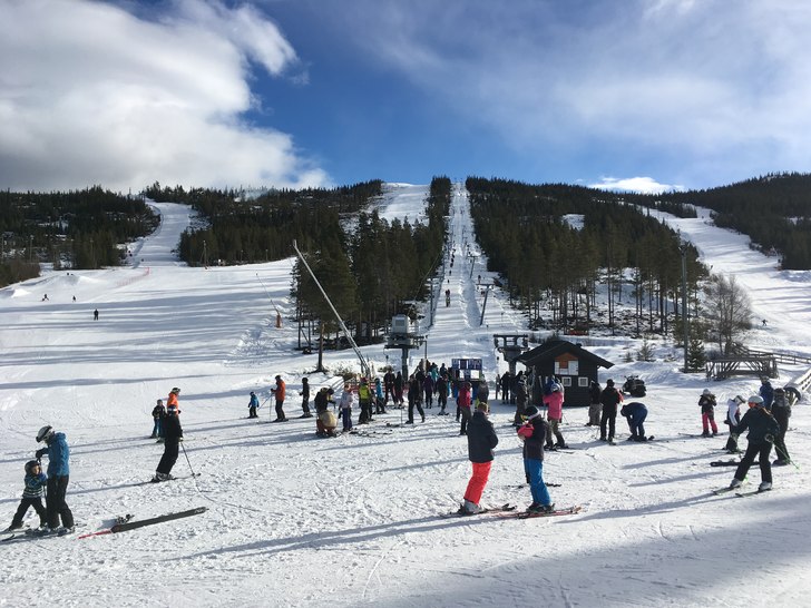 Tirsdag 21.02
Det er flott føre og noen plussgrad.