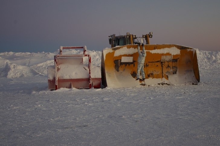 Stor plogis behövs det här uppe på flatruet.. Foto: Jag. Åkare: Jag.