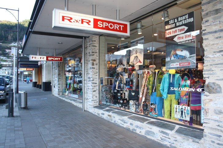 Mitt jobb, R&R Sport, Queenstown, Nya Zeeland. Foto: Johanna Lundgren.