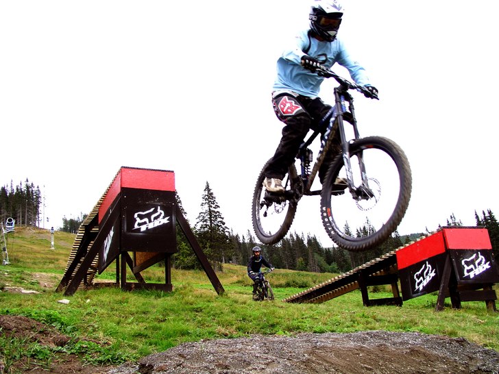 felix droppar cleant. Foto: jag. Åkare: felix.