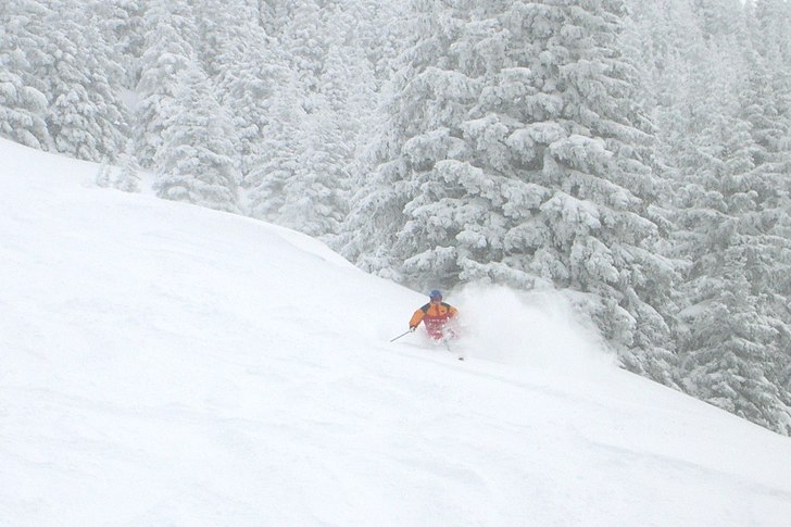 En helt ok förmiddag i Dorfgastein.. Foto: Camilla Wennerström. Åkare: David Drazdil.