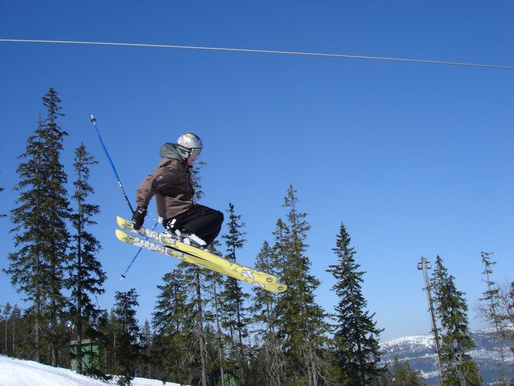 Någon form av grab . den blev lite fel men vafan . Foto: Morgan Svensson. Åkare: Jag igen xD.