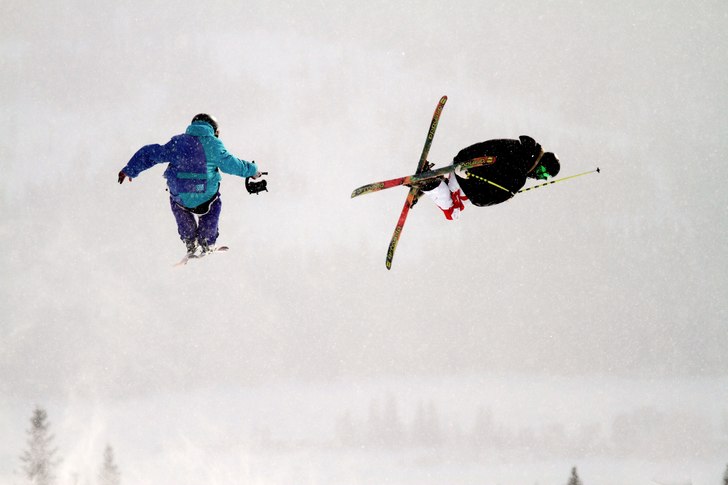 Followcam !. Foto: Larss Lindberg. Åkare: Nils Gunnarsson <-> Pontus Nordström.
