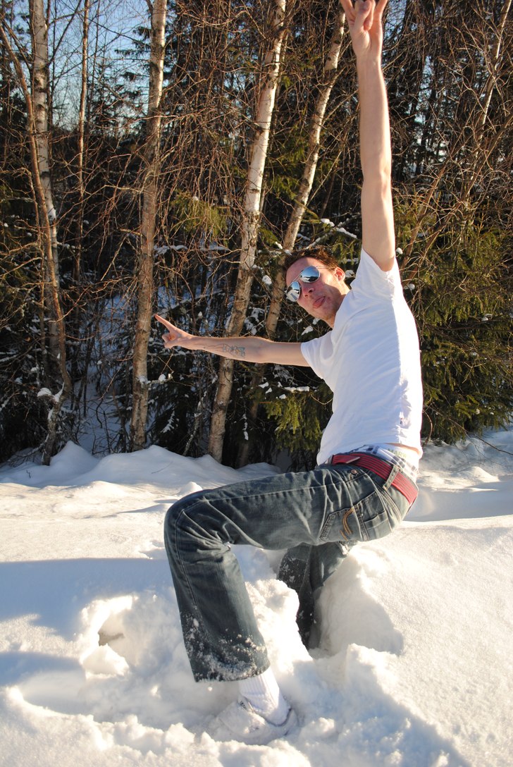 på väg till hundfjället/tandådalen.