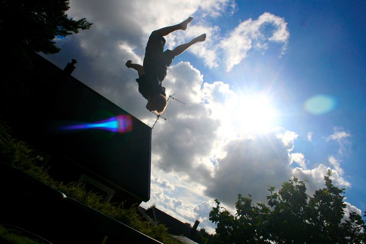 Inte så märkvärdig b firre men snygg bild :). Foto: Niiiklas. Åkare: Sanoj.