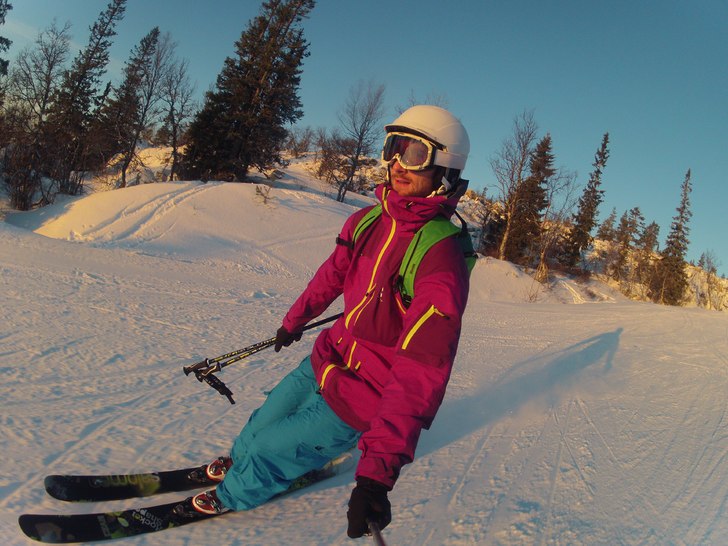 En solig födelsedag!. Foto: Eric Jacobsson. Åkare: Eric Jacobsson.