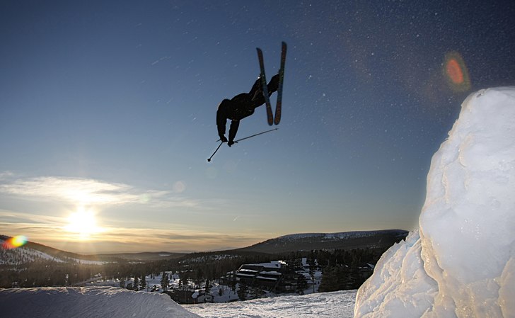 Supermanfrontflip. Foto: Claes Lind(Claaees). Åkare: Henrik Gustafsson.