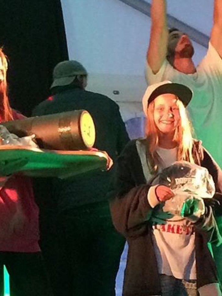 Tredjeplats i amateaur Ladies på Battle Of the Ba.