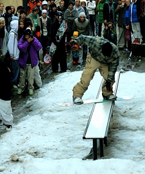 gbg railjam -08. Foto: Elin Pedersen. Åkare: Marcus Henriksson.