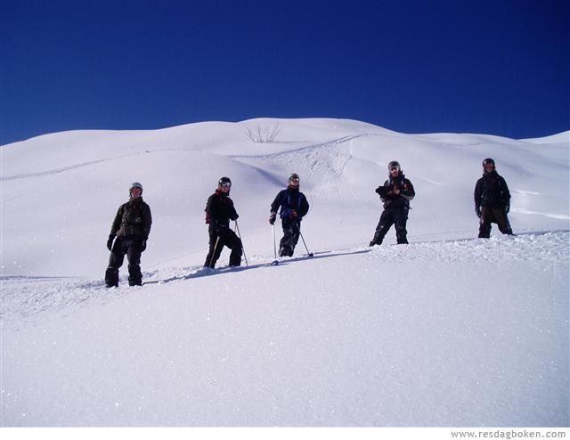 underbar dag!. Foto: Elin Quist. Åkare: Atlas, Petter, Andreas, isak, Crall.