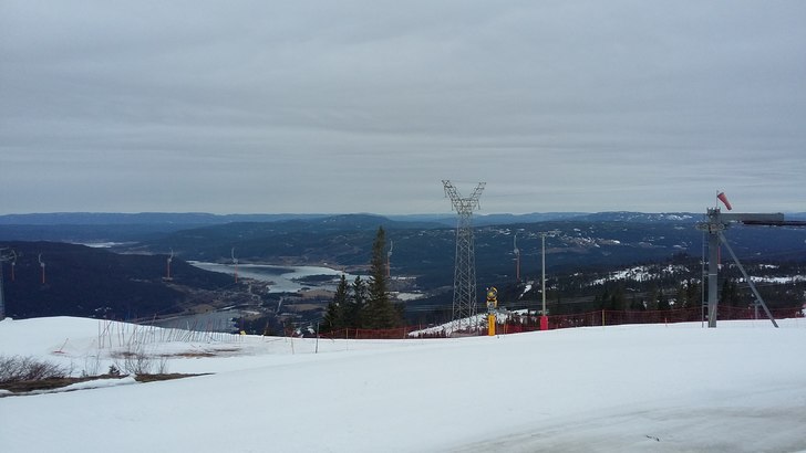 Norefjell på morgenkvisten 
Det ser ut til å bli.