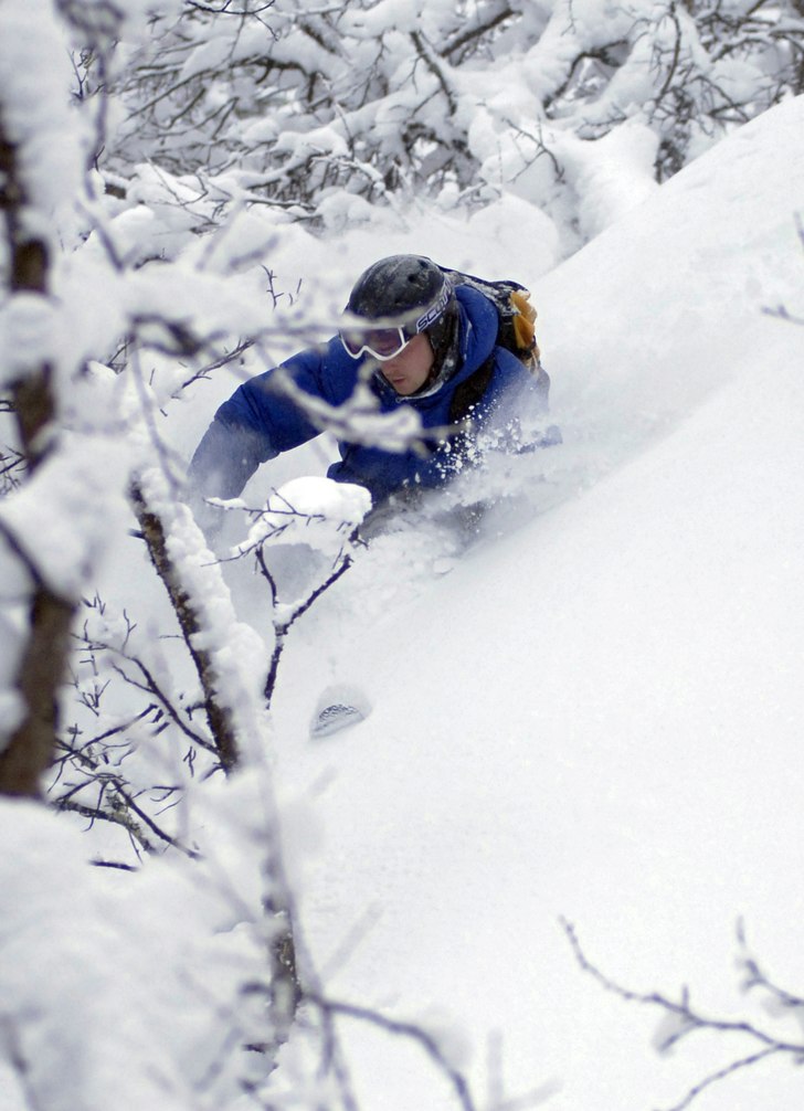 Björnfällan i Kittel. Foto: Johan Wiklund. Åkare: Rickard Ivarsson.