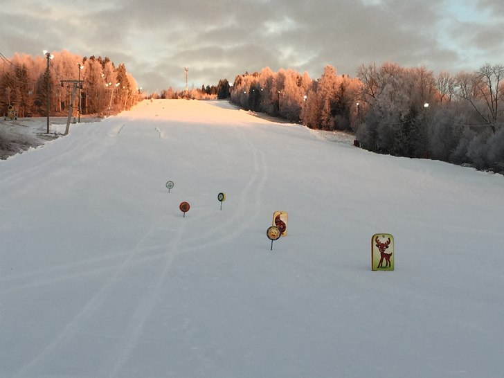 Knalldag i vente
-4 grader på morgenen, solen lys.