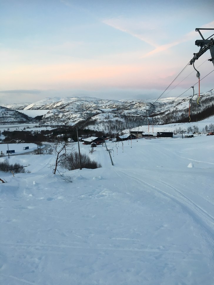 Onsdag 28. Desember
Ny flott morgen på Fidjeland..