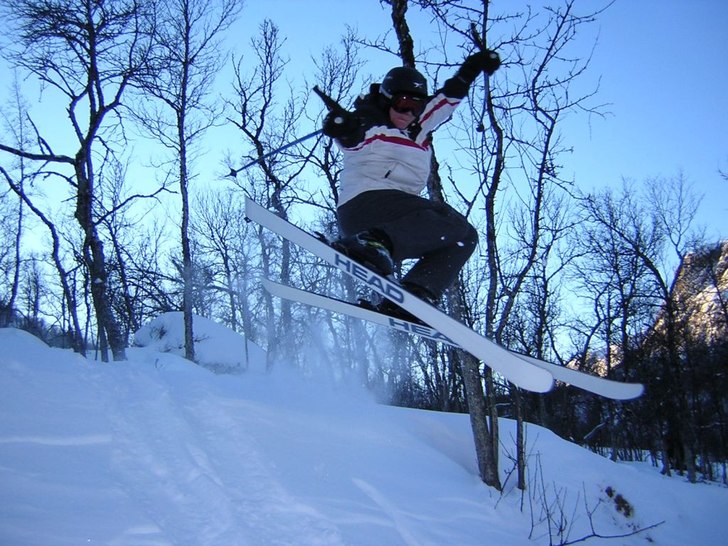 skön åkning.. Foto: Gustav Askengren. Åkare: David Askengren.