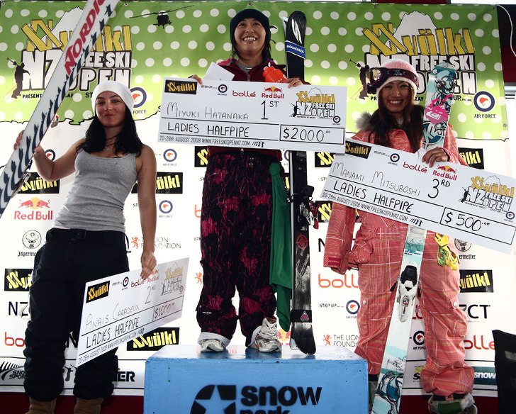 Foto: Camilla Stoddart. Åkare: Prispallen Damer Pipe.