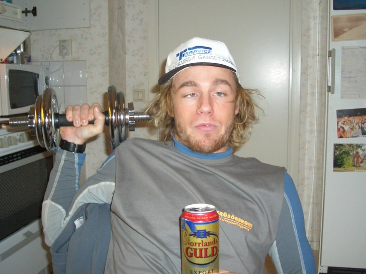 Kan det bli mer normalt...;). Foto: Jenny Roos. Åkare: Lasse Bubben.