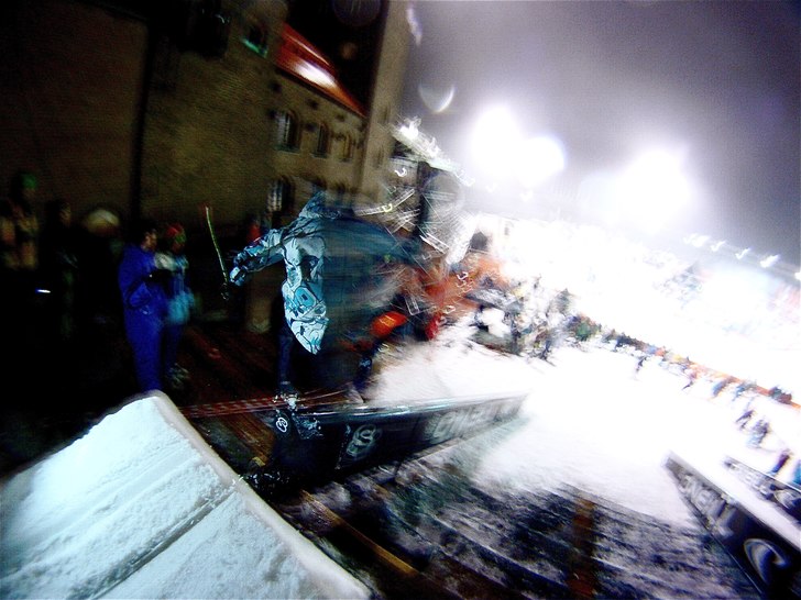 Railarenan på Winter jam :D. Foto: Gabriel Lundh. Åkare: Max Joners.