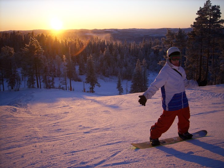 -27 grader på kläppen. Foto: Per Almskog. Åkare: Jens Almskog.