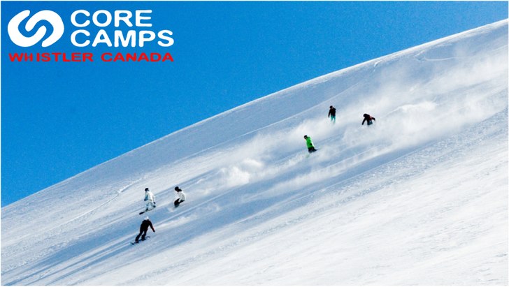 Core Snowboard Camp in Whistler, Canada.