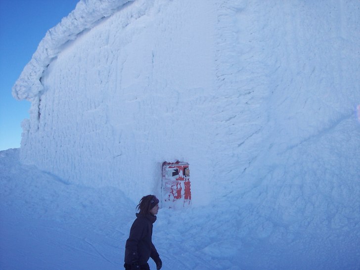 Fin lifthus uppe på toppen! . Foto: Andreas Häll.