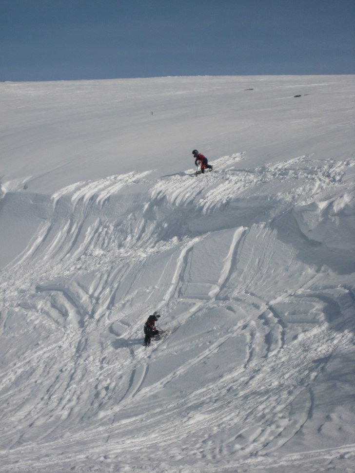 vi hittade en liten drop;). Foto: mamma tror jag. Åkare: jag o 98-avve-98.