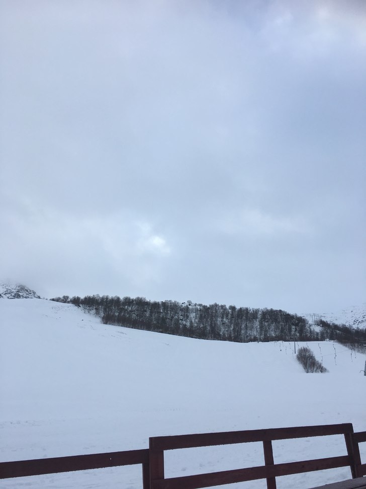 Mandag 27/2
I dag er det vindstille, +1 i bunn og .