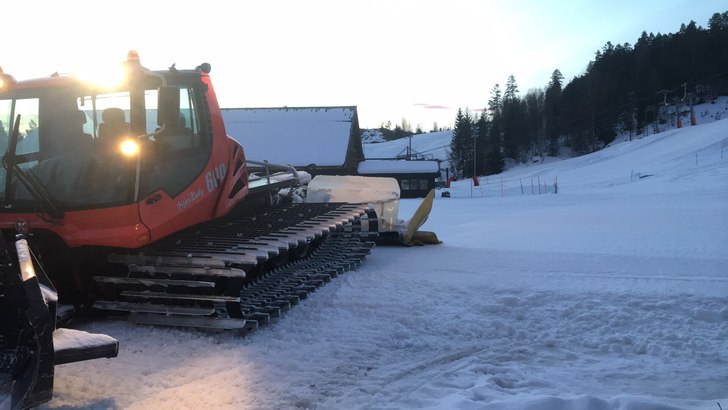 Nypreparerte løyper
Da har tråkkebilen gjort job.