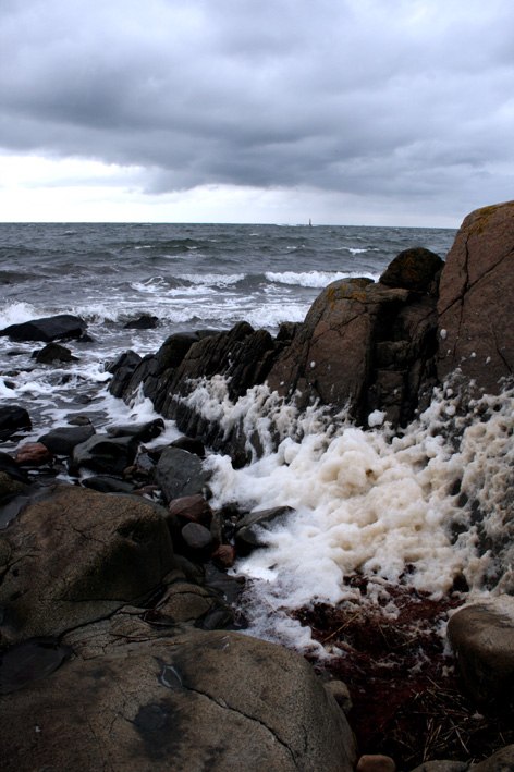 Varberg en (varm?) sommardag i mitten av juli. Foto: Sofia Holmström.