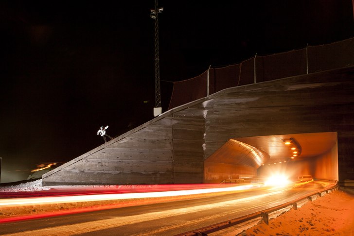 Kallt som fan men bra drag. Foto: Niclas Magnusson. Åkare: Christer Norlén.