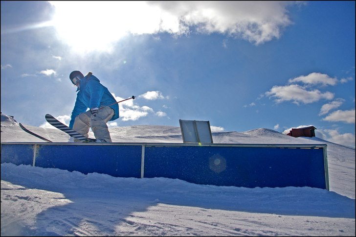 skön dag i grönklitt tilsammans med några lokal. Foto: Tom Stål. Åkare: Jesper Norén.