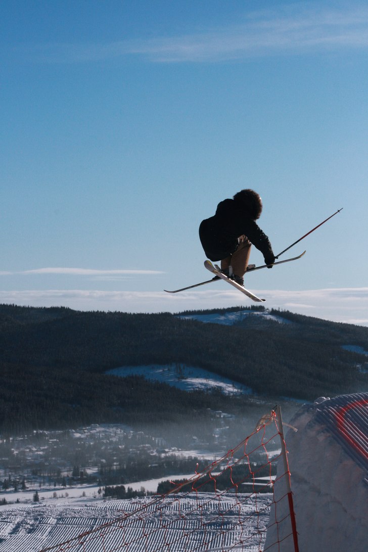 Härliga dagar i Trysil (: . Foto: Håkan Törnblom. Åkare: Oskar Törnblom.