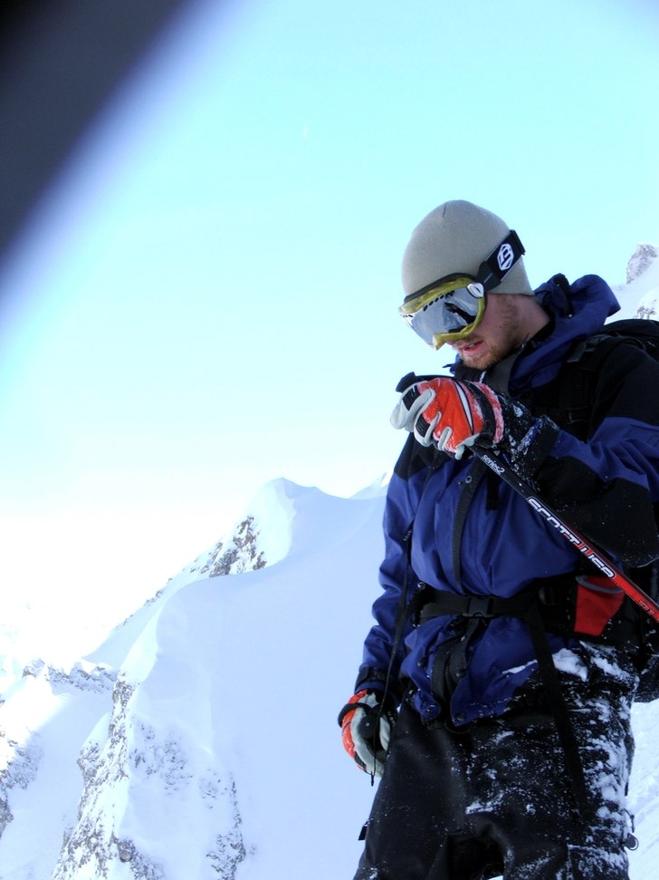 kollar linjen. Foto: Per Lind. Åkare: Björn Pettersson.