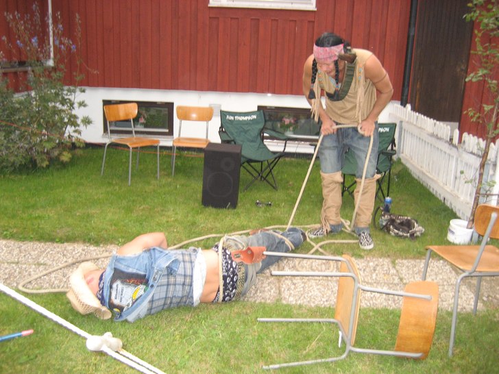 Åkare: Krille och kalle.