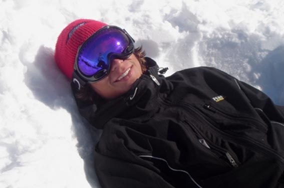 De där såg skönt ut...men det var det nog. Foto: Nån tjej. Åkare: minns ej.