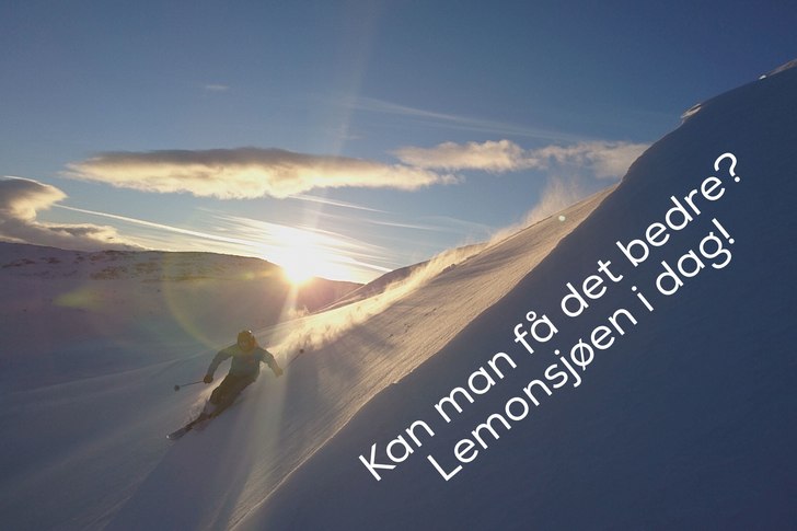 I morgen, lørdag 3/12 åpner vi!
I dag har Dennis.
