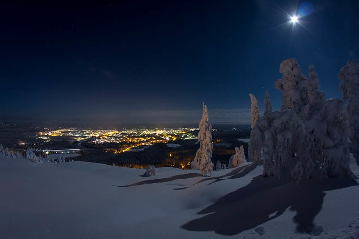 Vy över Älvsbyn. Foto: Marcel Köppe.