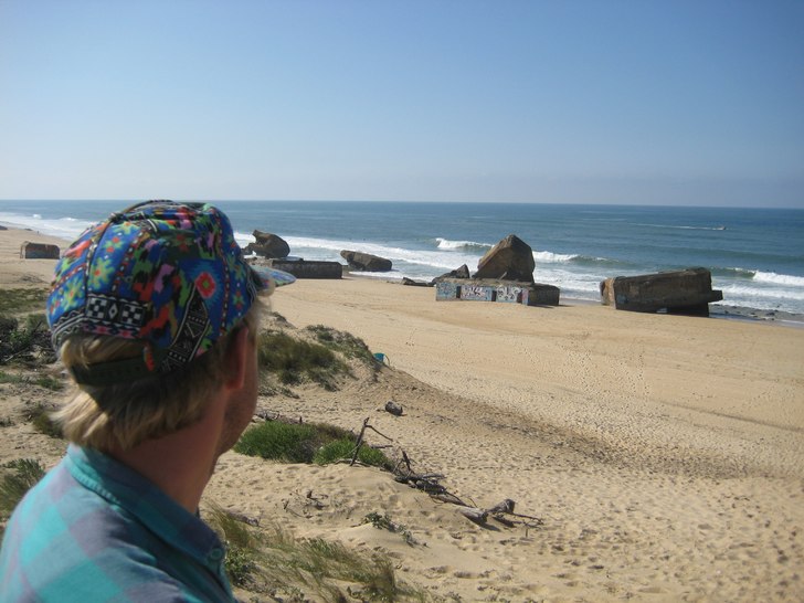 Kalle af Linköping blickar ut över La Piste. Foto: Jonatan Svensson. Åkare: Karl-Johan Svanström.