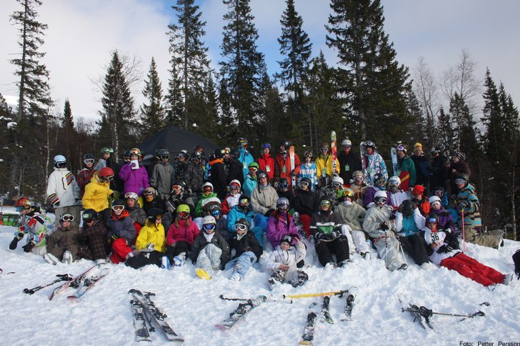 jibacademy i Åre, alla åkare!. Foto: Petter Persson. Åkare: -ll-.
