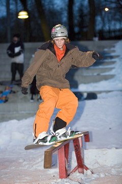 50-50 fs 180 . Foto: Pappa (Gonzalo Irigoyen). Åkare: Jag.