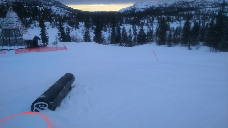 Velkommen til ny dag i Fjellparken
Nysnø og nypre.