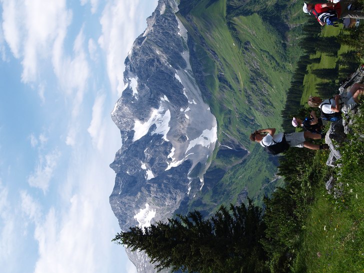 Ett kort stopp innan vi äter en god lunch på Kö. Foto: Emil Persson. Åkare: Wi Resor.