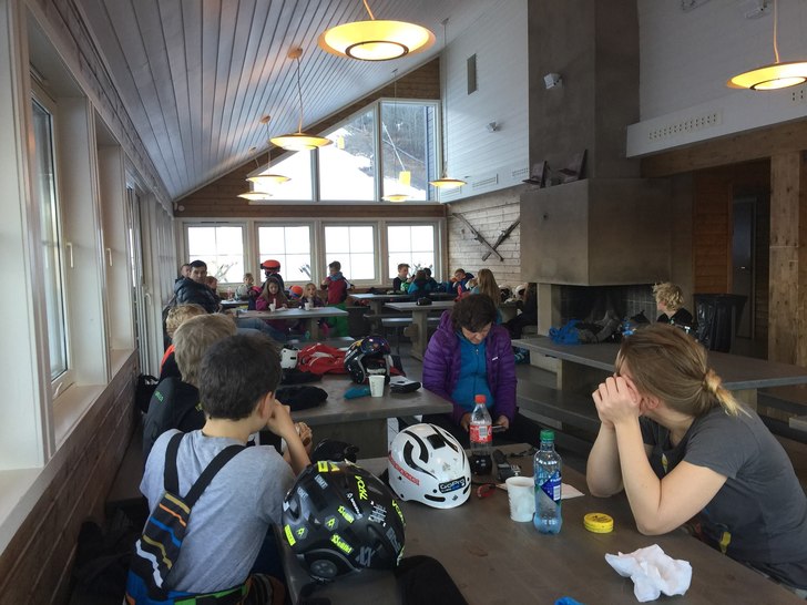 God stemning 
Var mange som gledet seg over at var.