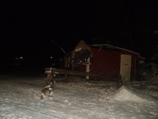 Foto: Dojjan. Åkare: Jesper Andersson (jag) .