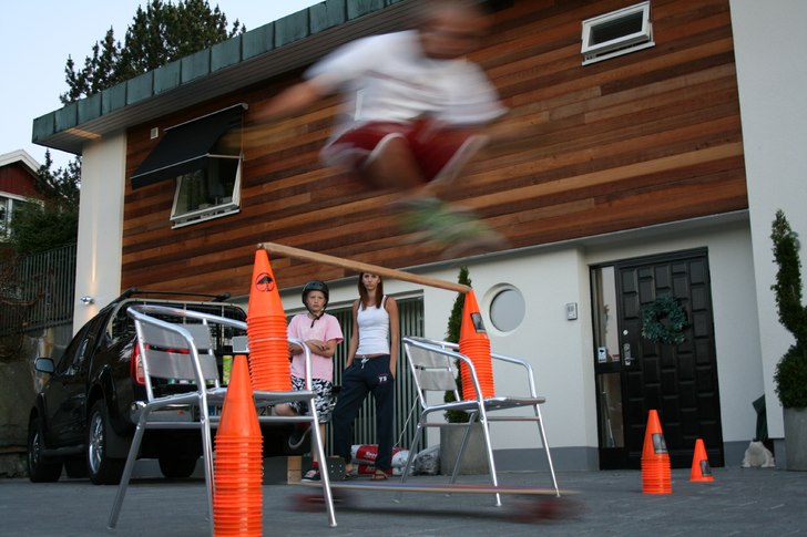 höjdhopps tävling, 2a :D. Foto: mika. Åkare: viktor jag.