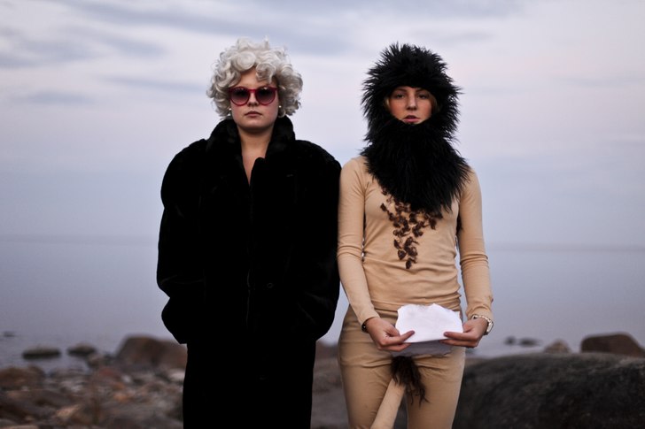 vi firade Amandas och Felicias 20års dag. Foto: Amanda. Åkare: Isabel, Petra.