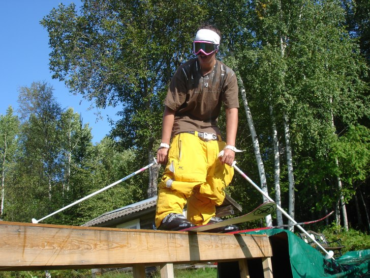 humm tappar byxorna!. Foto: Carl danielsson. Åkare: Jag.