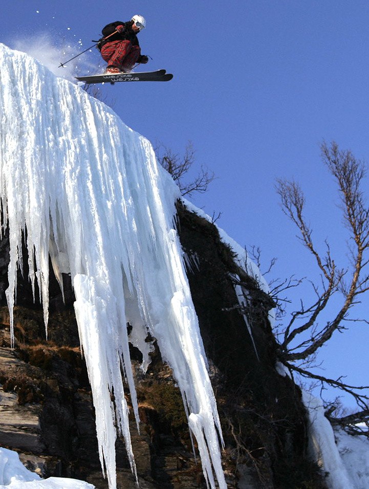Efter jobbet drog vi ut några stycken för en kv�. Foto: Anna Gustavsson. Åkare: Jonas Abrahamsson.